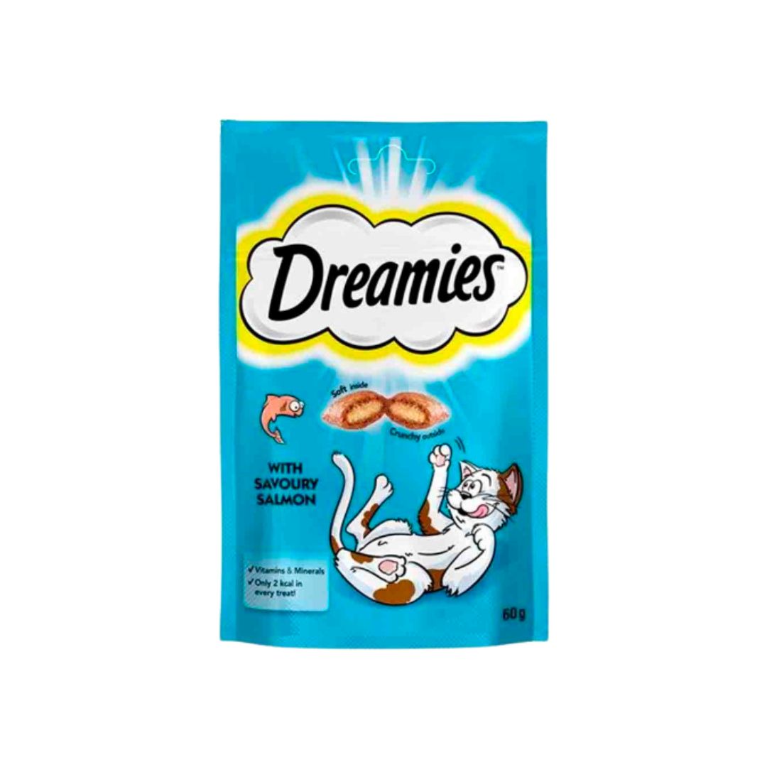 Dreamies Salmon 60 Gr x 3 Adet 